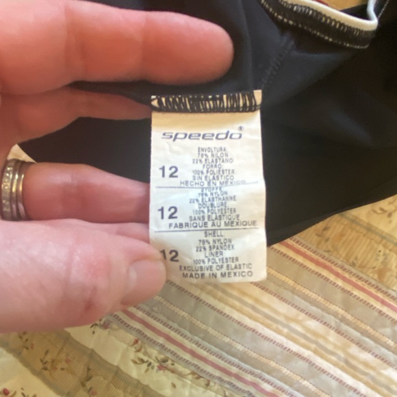 Speedo bathing suit NWOT size 12 - Picture 3 of 7